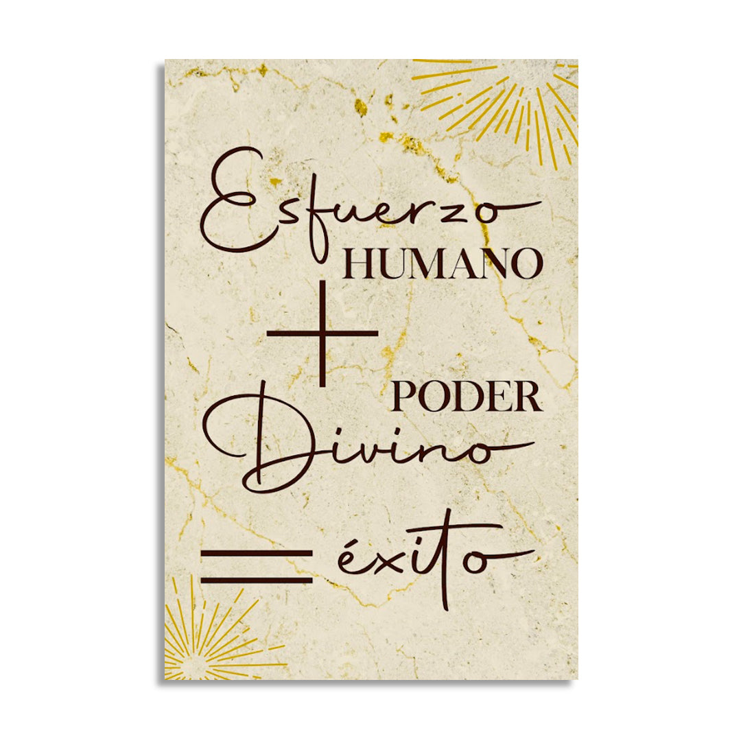 "ESFUERZO HUMANO" cuadro decorativo