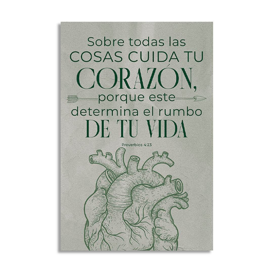 "PROVERBIOS 4:23" cuadro decorativo