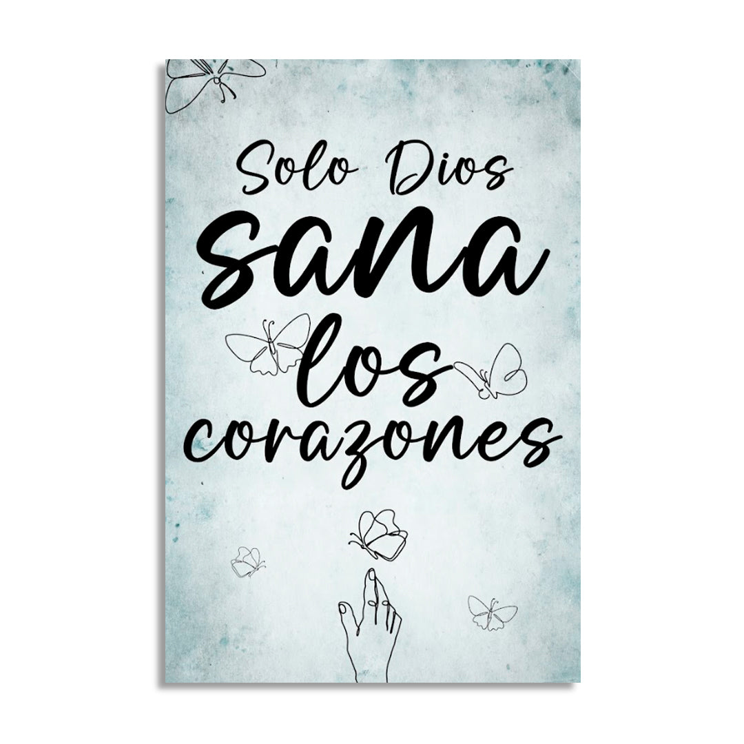 "SOLO DIOS" cuadro decorativo