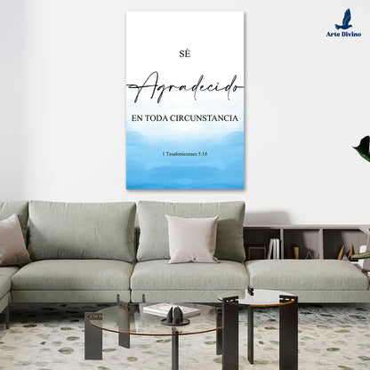 "AGRADECIDO" cuadro decorativo