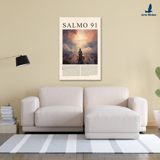 "SALMO 91" cuadro decorativo