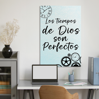 "LOS TIEMPOS DE DIOS" cuadro decorativo