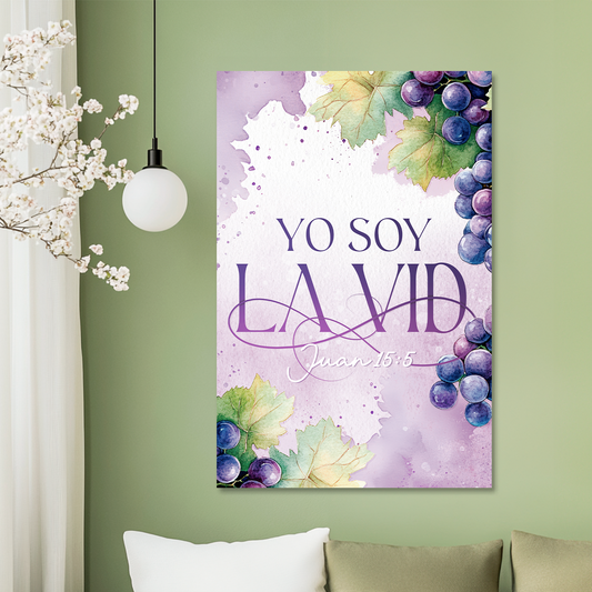 "JUAN 15:5" cuadro decorativo