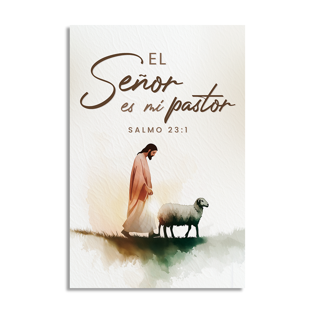 "EL SEÑOR ES MI PASTOR" cuadro decorativo