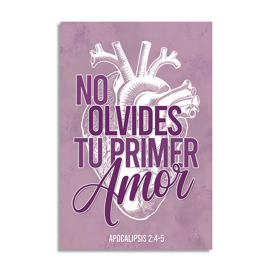 "APOCALIPSIS 2:4-5" cuadro decorativo