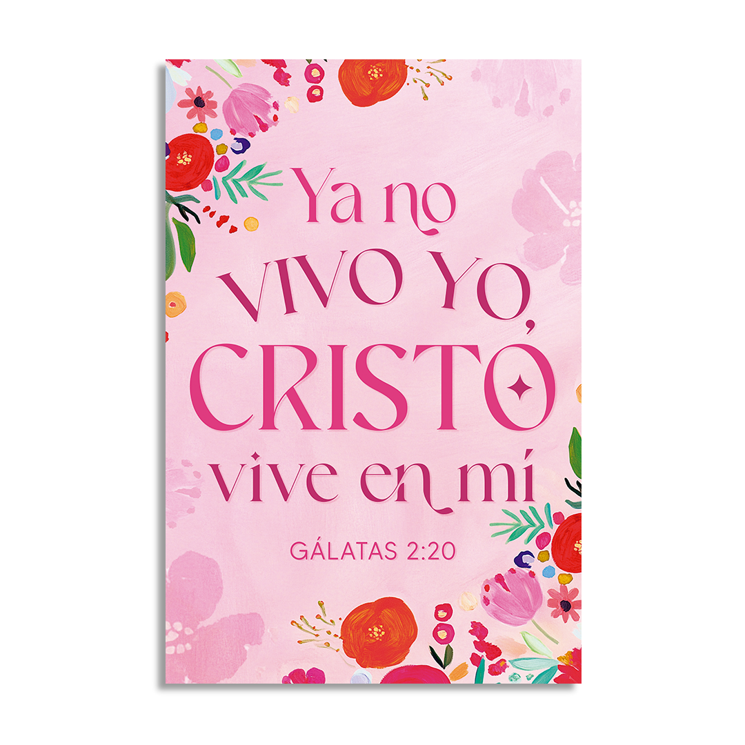 "GÁLATAS 2:20" cuadro decorativo