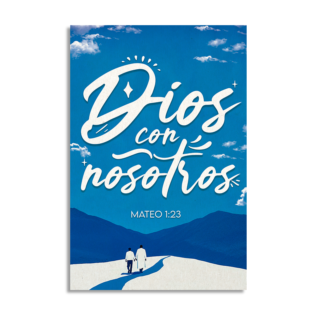 "DIOS CON NOSOTROS" cuadro decorativo