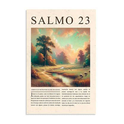 "SALMO 23" cuadro decorativo