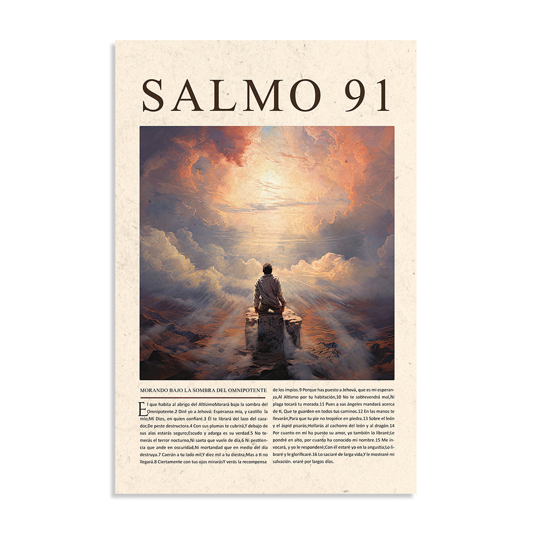 "SALMO 91" cuadro decorativo